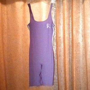 Knee length body suit